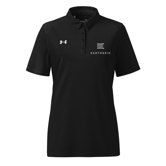 EarthGrid Premium Under Armour® Women’s Polo [Black/Navy]