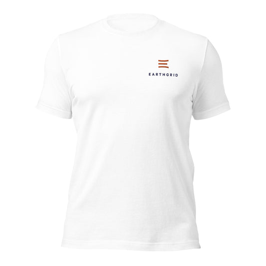 EarthGrid Unisex Tee [White]